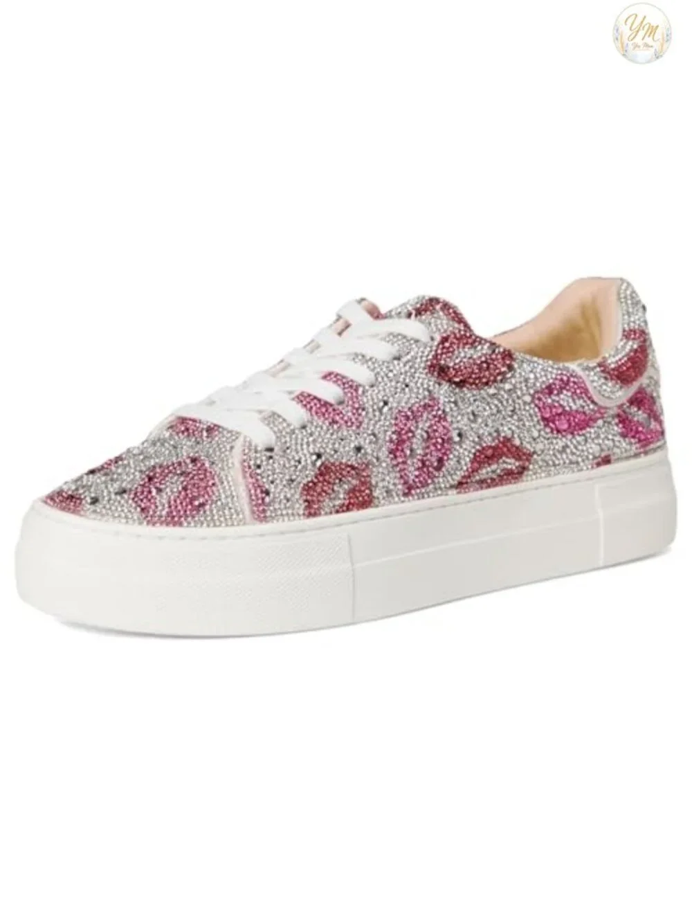 Betsey Johnson Sidny Rhinestone Sneaker
